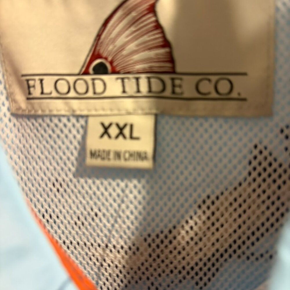 FLOOD TIDE CO.fishing shirt longsleeve buttondoow - Picture 2 of 3